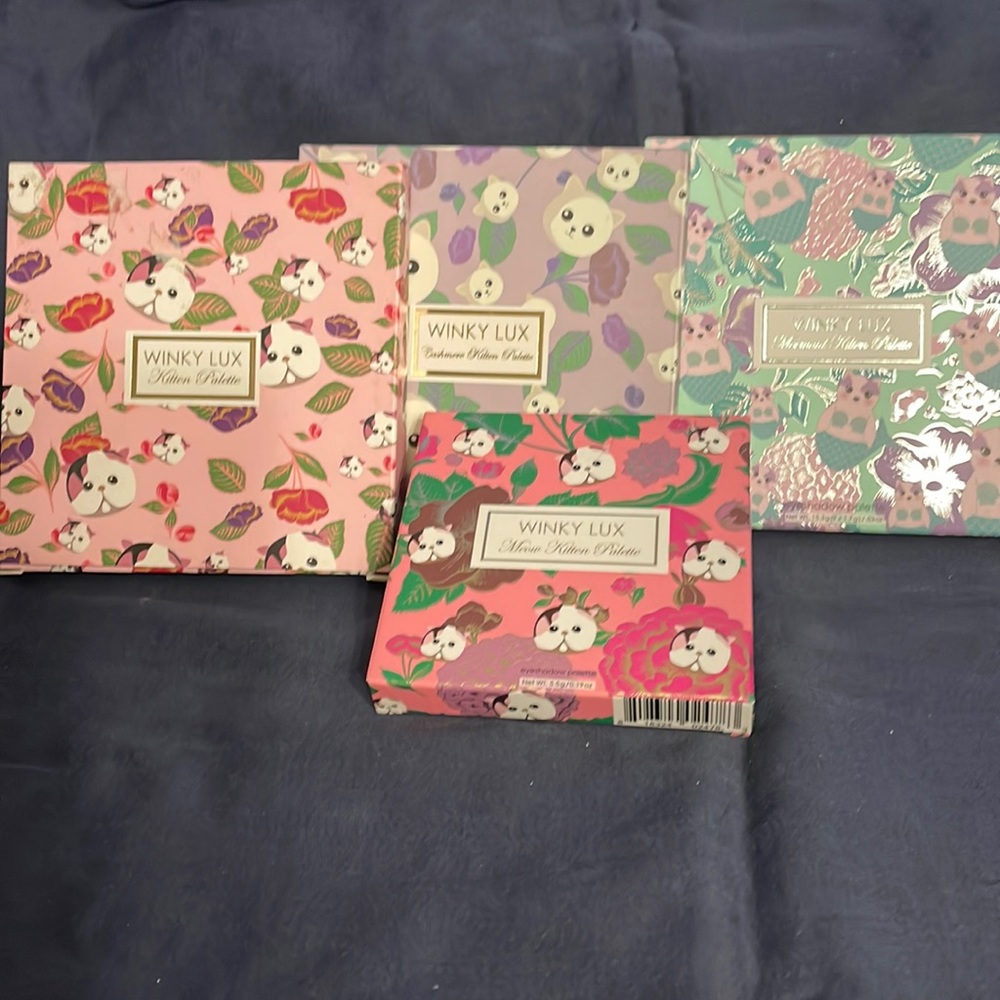 Winky Lux Eyeshadow palette bundle